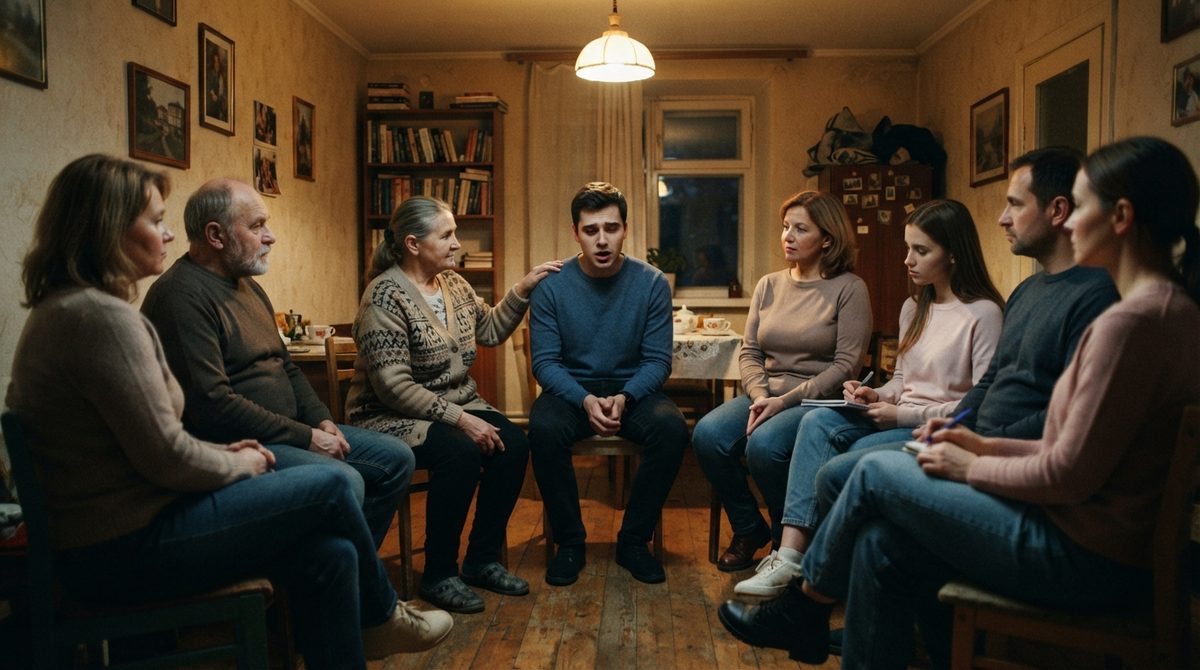 Група підтримки для людей, які лікуються від залежності